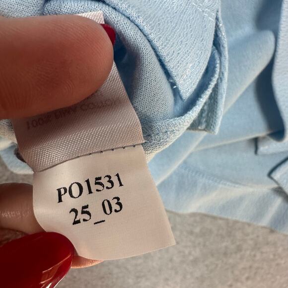 Lake Pajamas Pointelle Pima Cotton Pajama Set French Blue Tank Pants - Picture 11 of 14